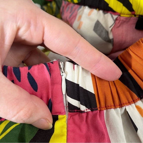 TWINSET ACTITUDE Printed Poplin Long Skirt - Picture 10 of 15